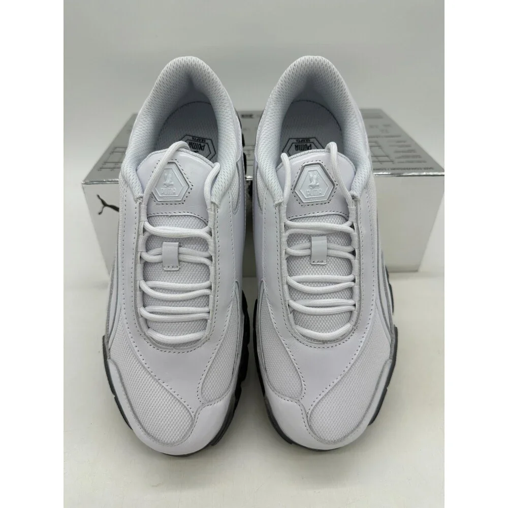Puma Skepta Skope Men's Size 11 White Black leather Athletic Shoes 404444 01